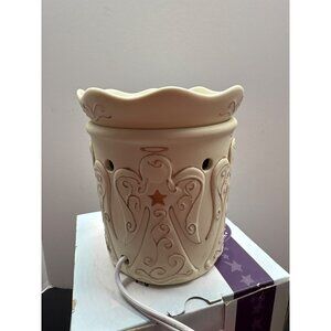 Scentsy Retired Full-Size Electric Wax Warmer Heavenly Full Size Angel Design Ce